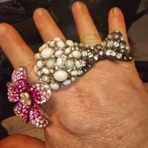 Beautiful designer costume rings 1/$8~2/$12~3/$15